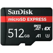 SanDisk GamePlay Express microSD 512GB, 512 GB, MicroSD, Klasse 10, UHS-I, 880 MB/s, 650 MB/s