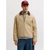 Jack & Jones Outdoorjacke "JORCHAMBERI WORKER JACKET SN" Baumwolle