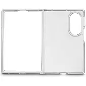 Hama Smartphone-Hülle "Handyhülle für Samsung Galaxy Z Fold8 Transparent", transparent, Samsung Galaxy Z Fold8, Hüllen, Anti-Vergilbung, Anti-Rutsch, Kratzschutz, Ultra-Slim, Smartphone-Hülle