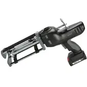 Weicon Electraflow Dual Ultra 400 MR für 400-490 ml Side by Side Kartuschen alle MV, Druck kraft 5kN, 18V inkl. Akku & Ladegerät im Karton+Tasche