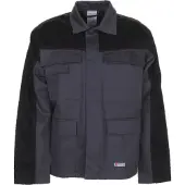 Planam Schweißer-Jacke Weld Shield Gr. 62 grau/schwarz