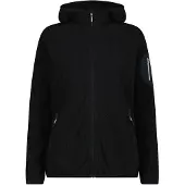 CMP Woman Fleece Fleece Jacket FIX Hood antracite (U423) 44