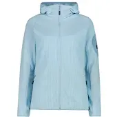 CMP Woman Fleece Fleece Jacket FIX Hood sky (L214) 44