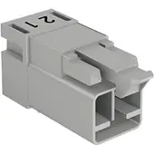 Wago 890-852/011-000 Stecker für Leiterplatten,abgewinkelt,2-polig,grau 890852011000 - 100 Stück
