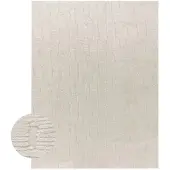TT Home Wohnzimmer Teppich Hochflor Skandinavisch Boho Waschbar Abstraktes Muster Weich