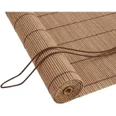 vidaXL Rollo Braun 40 x 220 cm Bambus