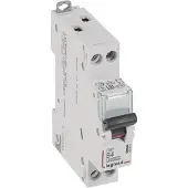 Legrand 407471 DX3 Leitungsschutzschalter B-Charakteristik, 4A, 1-polig+N, 6kA, 230VAC, 1TE