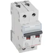 Legrand 404111 TX3 Leitungsschutzschalter B-Charakteristik, 13A, 2-polig, 10kA, 400VAC, 2TE