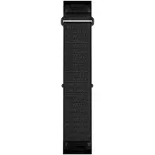 Garmin Vber Armband ComfortFit Textil Schwarz Kurz