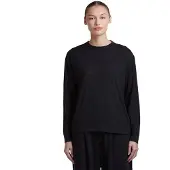 Icebreaker Women Mer 150 Tech Lite Long Sleeve Relaxed Tee black (IB001) S
