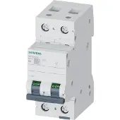 Siemens 5SL6206-6 Leitungsschutzschalter 400V 6kA, 2-polig, B, 6A 5SL62066