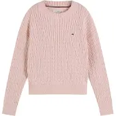 Tommy Hilfiger Bluse - Strick - Verspielt Pink - - 7 Jahre (122) - Blusen