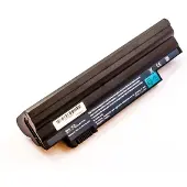 AccuCell Akku passend für ACER Aspire One D255, 522, 722, Li-Ion, 11,1V, 6600mAh, 73,3Wh, black