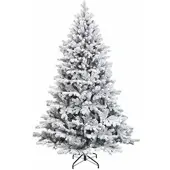 vidaXL Künstlicher klappbarer Weihnachtsbaum 210 cm PVC und Metall 42055560