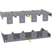 Hager HYW026H Klemmenabdeckung Rückanschluss und Plug-in x630/P630 4P