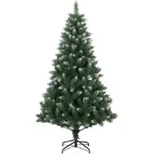 vidaXL Künstlicher Weihnachtsbaum 180 cm PVC und Metall Grün 42056468