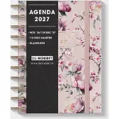 De Hobbit A6 Spiralterminplaner 2027 Kirschblüte