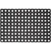 Hamat Fussmatte offene Ringe schwarz Gummi L1000xB1500xS22mm