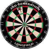 B2X Longfield Dartboard der 3. Generation