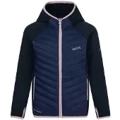 Regatta RKN209 Jr Anderson Hybrid Jacke, Jugend, Marine/Rosa, 13 Jahre