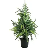 Tissting Künstlicher Norfolk Pine Baum 60 cm, Deko-Baum