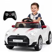 KOMFOTTEU Kinder Elektroauto, 12V Elektrofahrzeug mit Fernbedienung