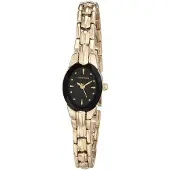 Armitron Women's Bracelet Watch, 75/3313 Gold/Black