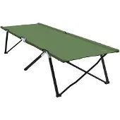 Famanu Campingbett Faltbar - Wasserabweisend, Tragbar, Gelb - 206 x 76 cm