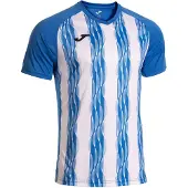 Joma Inter V Kurzarm-t-shirt Blau M Herren Blau M