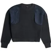 G-Star Pullover mit Mixed-Media-Print - Mittelblau - Damen - M