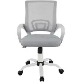 Furniture Style Martina White Bürostuhl 57x28x12 Cm