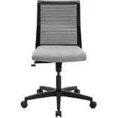 Topstar Bürostuhl Smart Point, LC100G230 Stoff grau, Gestell schwarz