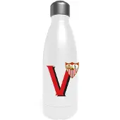 Sevilla Fc Edelstahl Personalisierte Flasche Mit Dem Buchstaben V 550ml