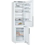 Bosch Kühl-/Gefrierkombination "KGE39A", Energieeffizienz: C, weiß, Rechtsanschlag, Kühlschränke, Low Frost, VitaFresh Schublade, Big Box, LED-Licht, Super Kühlen, Kühl-/Gefrierkombination