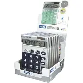 Milan Silver 10-digit 6-pack Taschenrechner