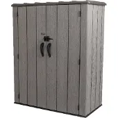 Lifetime Kunststoff Geräteschrank XL Dunkelgrau 70x136x172 cm
