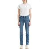 Levi's Damen Jeanshose 314 Shaping mit Stretch-Anteil, Straight Fit, Blau (Lapis