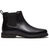 Timberland für Herren. TB0A42PGW021 Schwarze Chelsea-Stiefeletten aus Stormbucks-Leder (41), Wohnung, Keine, Lässig