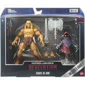 Masters of the Universe Masterverse Revelation Savage He-Man Actionfigur, ca. 18 cm, Sammlerstück
