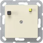 Gira 266401 FI-Schutzschalter 30 mA System 55 Cremeweiß