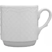 Lubiana Kaffeebecher, Porzellan, weiß, Serie Aphrodite, , 300 ml