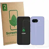 ScreenLeaf Schutzfolie für Google Pixel 9a (Display+Rückseite) Displayschutz Display Schutz Folie Klar T