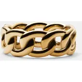 Daniel Wellington - Modern gold-plated ring Chunky Chain DW004008 - Circuit: 60 mm