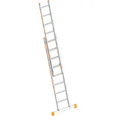 Layher Topic 1035 Schiebeleiter mit Quertraverse 2x8 Sprossen
