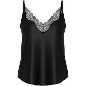 Mey Camisole Serie Pure Shine Lace Schwarz | Größe S