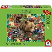 Schmidt Spiele 58827, 1000 Stück(e), Flora & Fauna, 12 Jahr(e)