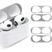 OEM Ultradunne metalen beschermingsstickers für AirPods Pro 4 (2024) - Drahtlose oplaadcase-Schutz.