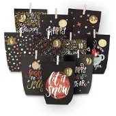 Sonstiges Adventskalender zum Befüllen 24 Adventstüten Schwarz-bunt 2026