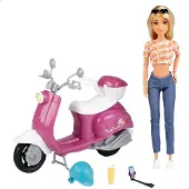 Colorbaby 47812 Isabella Witch Scooter Puppe