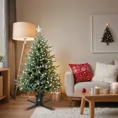 Prolenta Maison Exclusive - Christbaumständer Schwarz 61x61x15,5 cm